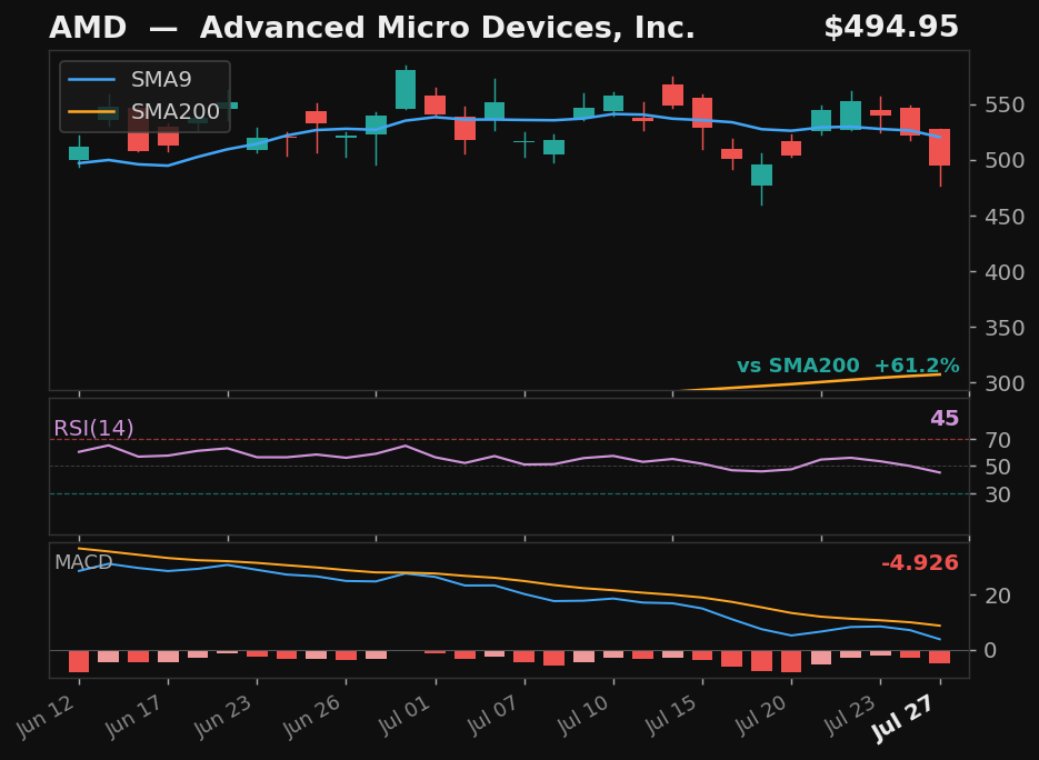 AMD chart